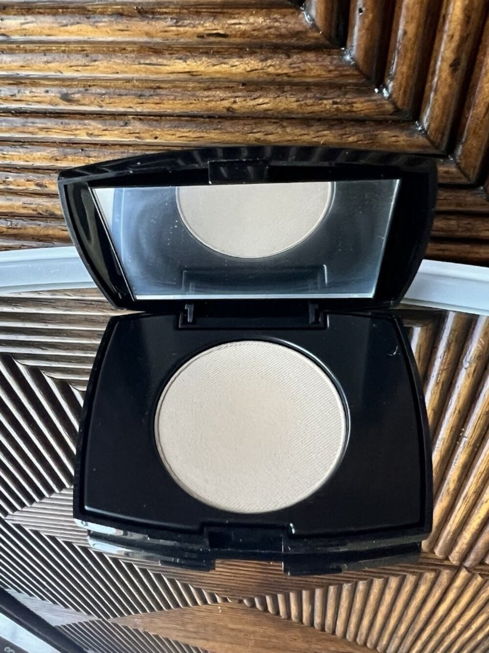 Lancome Dual Finish Powder Foundation Honey III Travel Size .09 Oz Rare Retired
